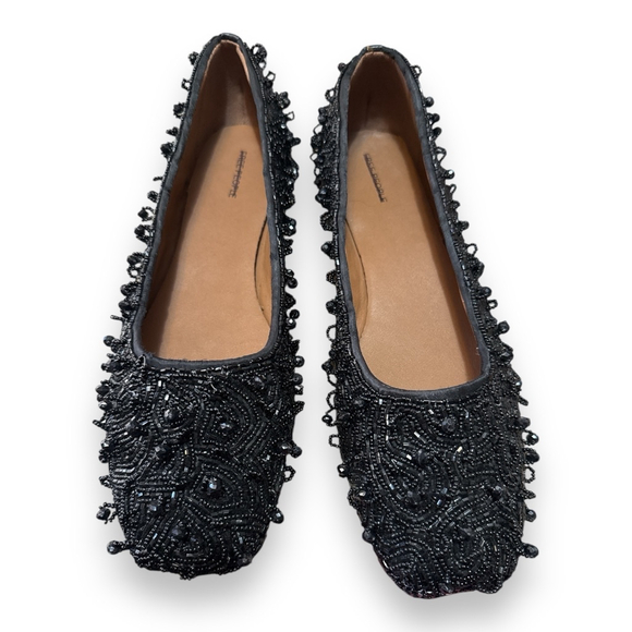 Free People Weekends Out Embellished Flats size 8.5 NIB - Picture 4 of 8